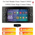 Автомагнитола PX5, мультимедийный плеер на Android, с GPS, 4 Гб ОЗУ, 64 Гб ПЗУ, для Ford Focus 2, Mondeo S, C Max, Kuga, Fiesta, Fusion, типоразмер 2DIN