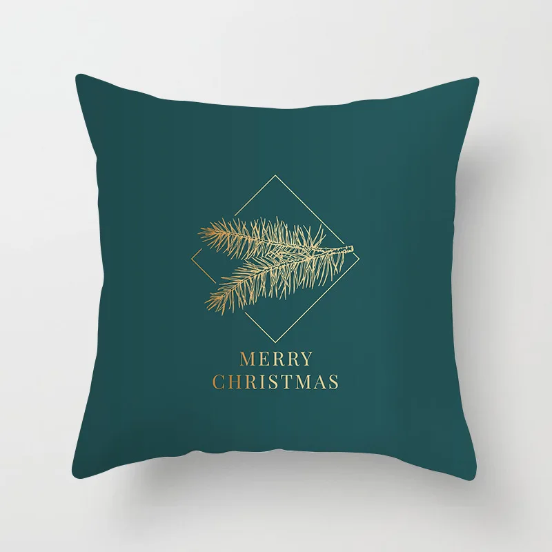 Новинка рождественские наволочки в скандинавском стиле простые синие зеленые