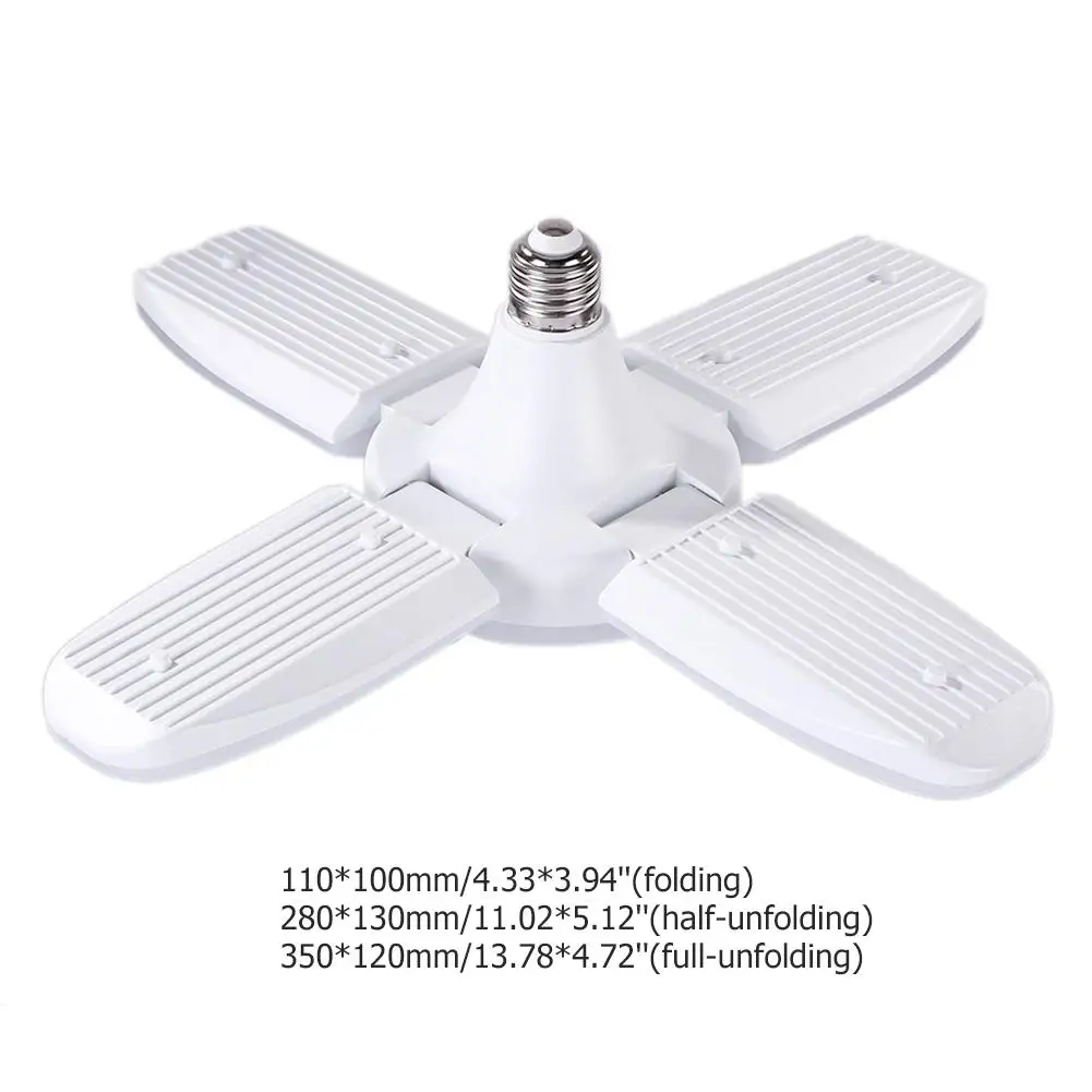 

LED Ceiling Lamp Angle Adjustable Super Bright Foldable Fan Blade Pendant Lights Energy Saving and Visual Friendliness