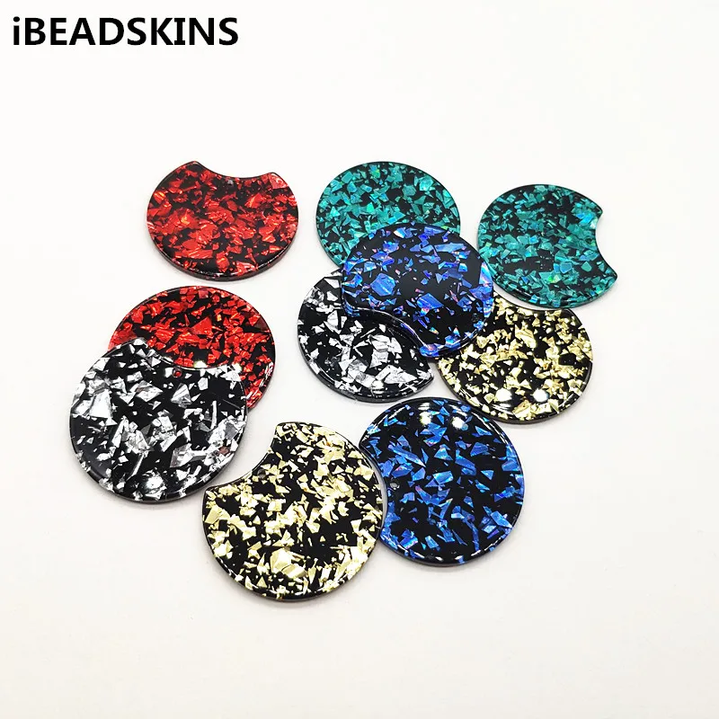 Новое поступление! 37x30 мм 50 шт в наборе акриловые круглые shape форме благодаря чему