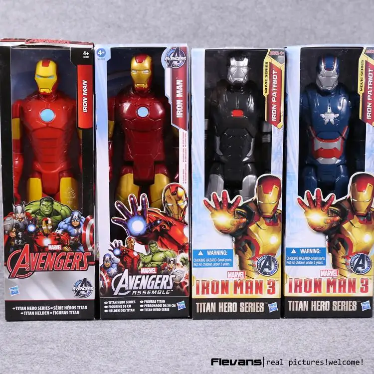 Titan Hero серии Мстители Super hero es ПВХ Фигурки игрушки 12 &quot30 см Железный человек