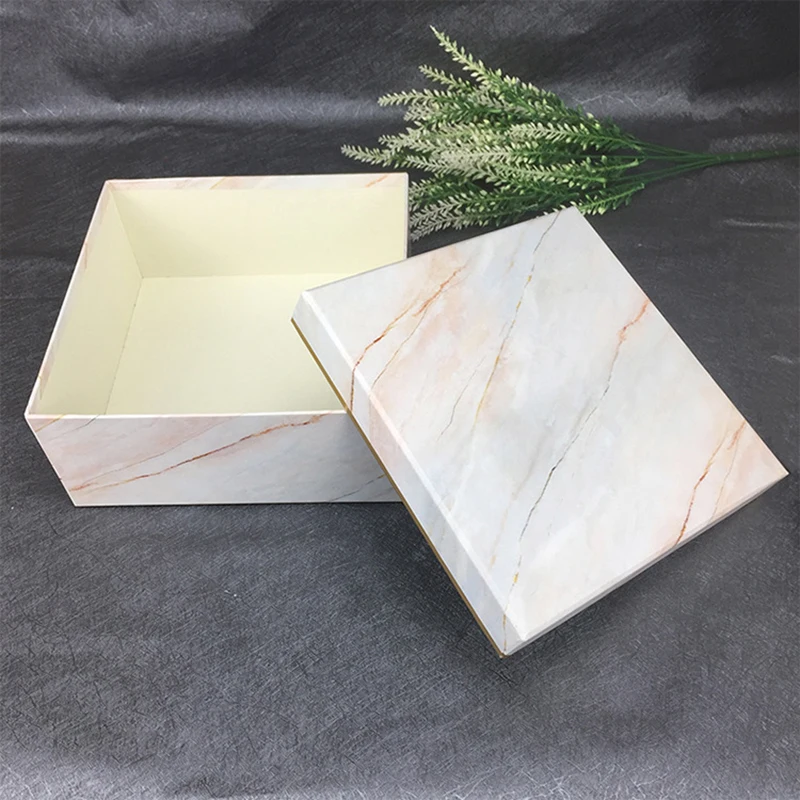 

1 PC Flower Gift Box Set Happy Mothers' Day Gifts Holding Big Squre Shape Paper Gift Box for Holding Flowers Or Gifts