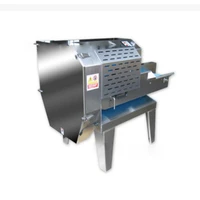 1000 1500kgh large scale kelp cutting machine food shred machinedqc 603a commercial vegetable cutter conveyor belt 220v