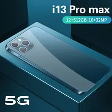 Telefone i13 pro max duplo sim 6.7 Polegada 5600mah 512g mtk6889 deca núcleo versão global celular android 5g smartphone (1)