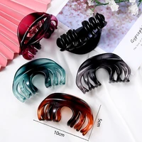 large gradient color hair claws korean style simple headwear temperament girls hairpin fishion clips hair accessories for women