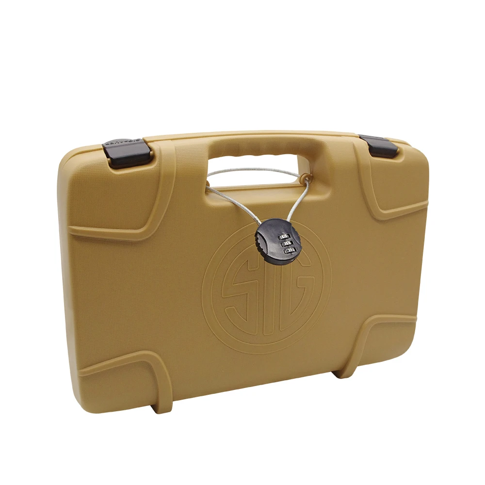 

Tactical Gun Case Compact Size Box Hard Case Protector Holster Sig Sauer p238 p938 p365 Hunting Accessories