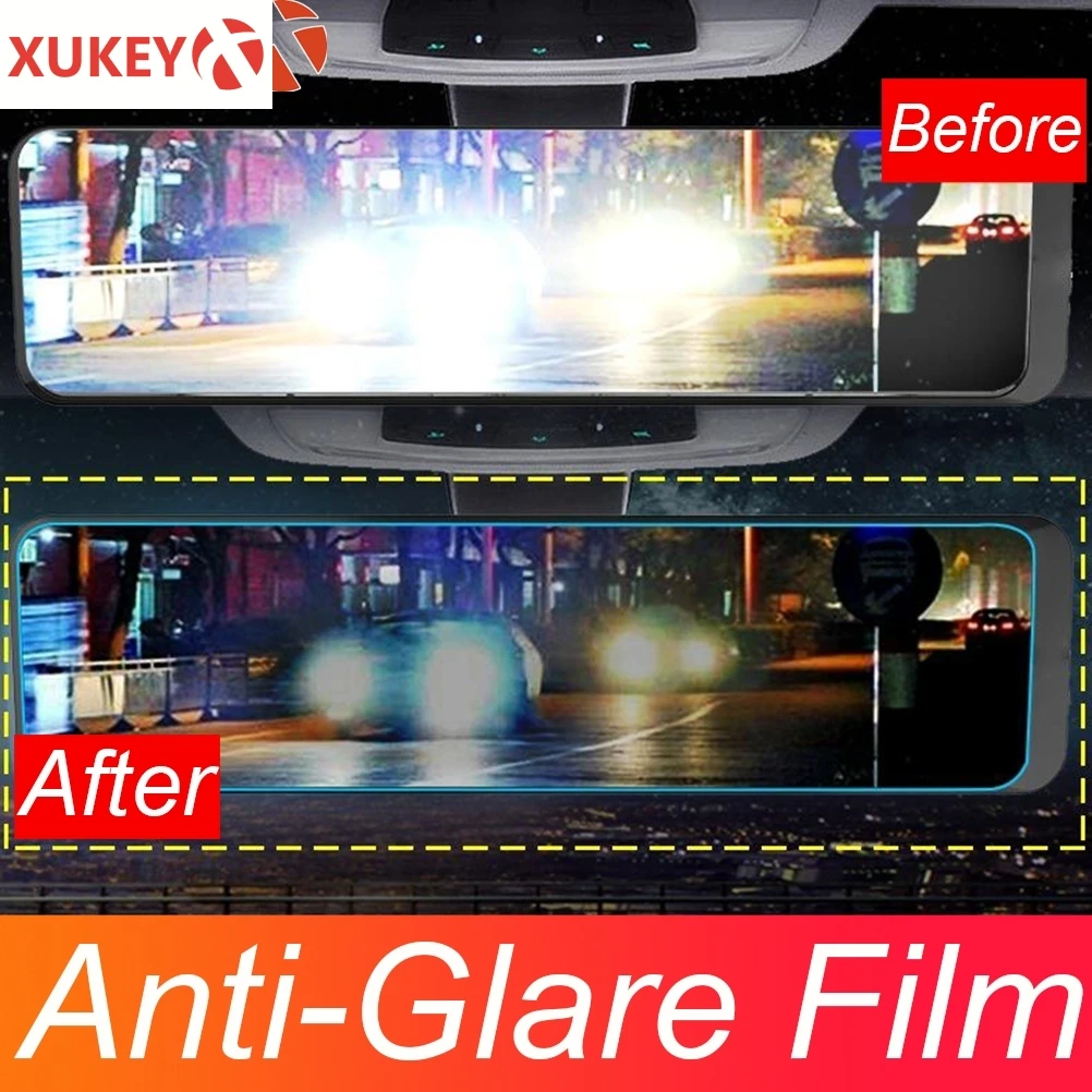 1 пара Автомобильная анти-водная туманная пленка анти-туманное покрытие