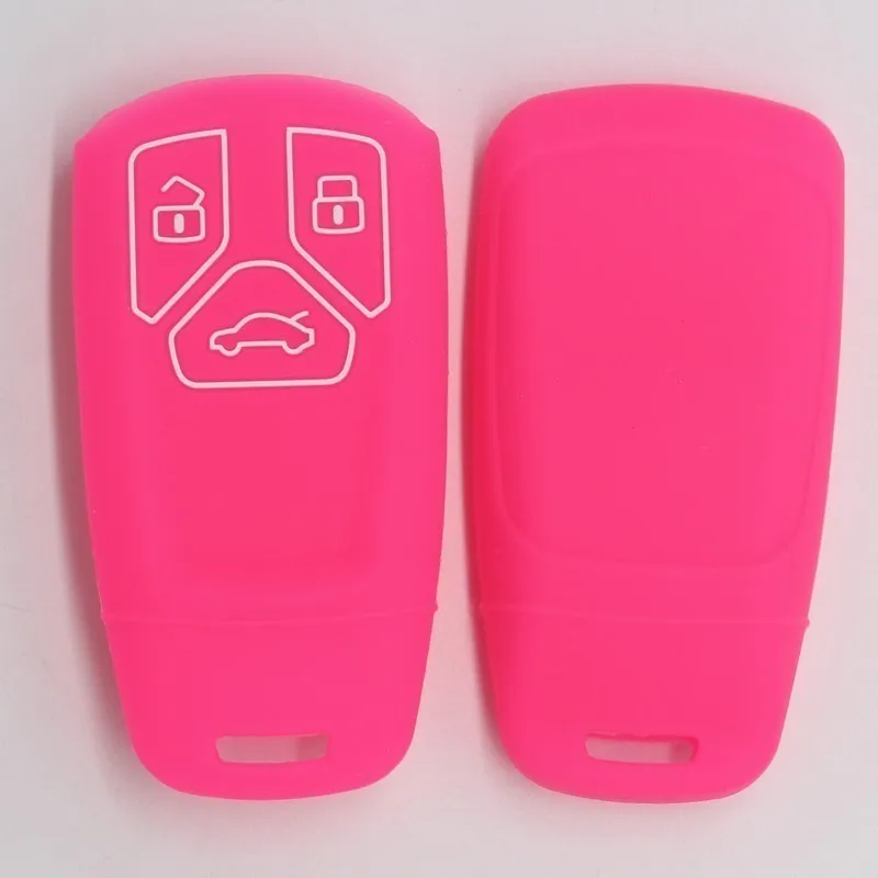 KAPU Fit Benz A4 Новый A4L A5 A6L B5 B6 B7 B8 B9 C5 C6QT S5 S7 Q7 TT TTS RS3 RS4 силиконовый чехол для ключа с 3
