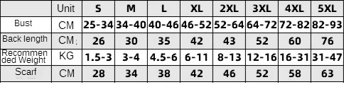 

Cool Colorful Pet Dog Fashion Reflective Coat Waterproof Reflective Pet Jacket Dog Cat Coat Clothes for Small Medium Large Dogs