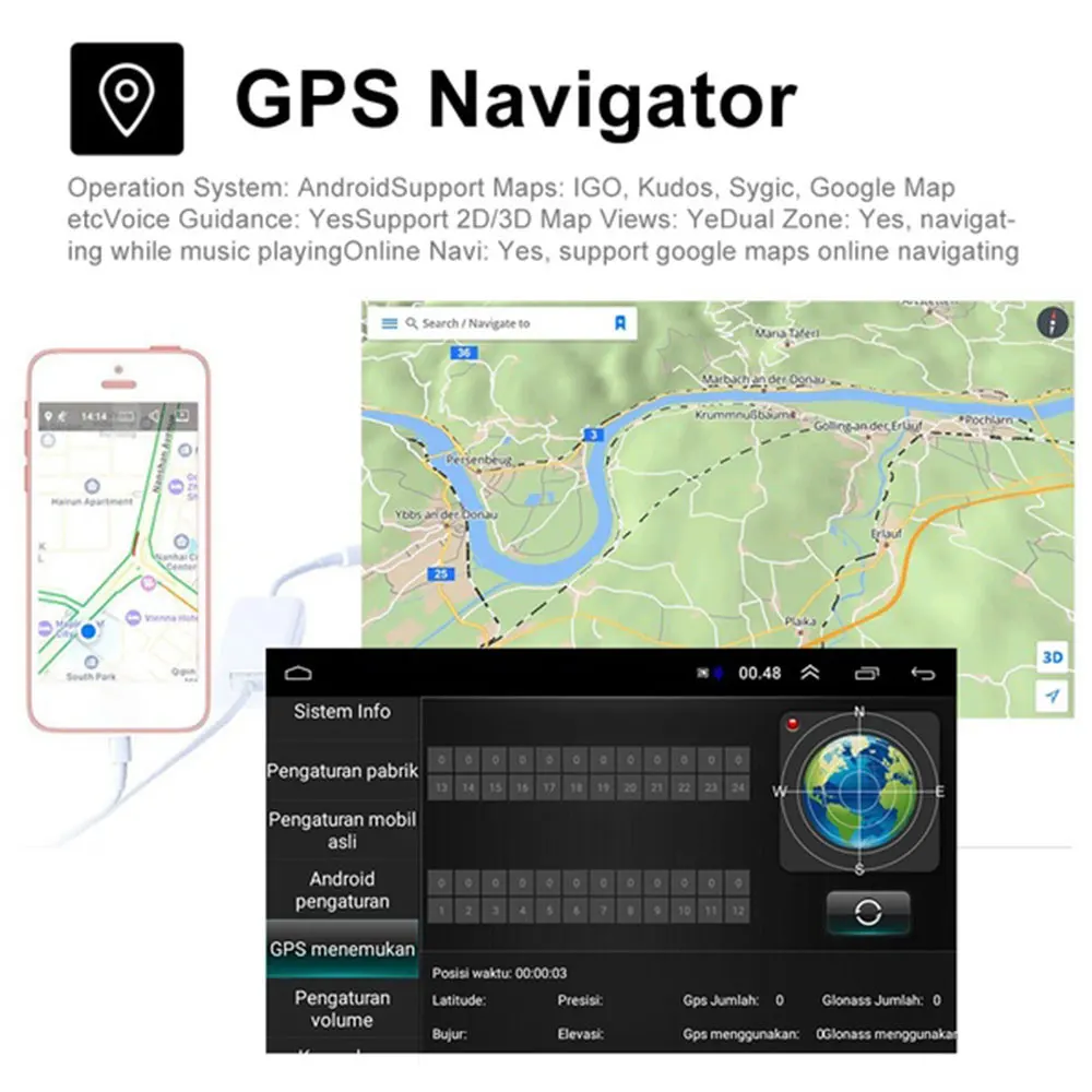 Vehemo 2 Din 9 'ɺndroid 8 1 автомобильный мультимедийный плеер GPS навигация для C Class W203