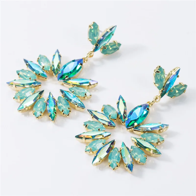 Новинка многослойные серьги-подвески с цветами из смолы для женщин подарок на