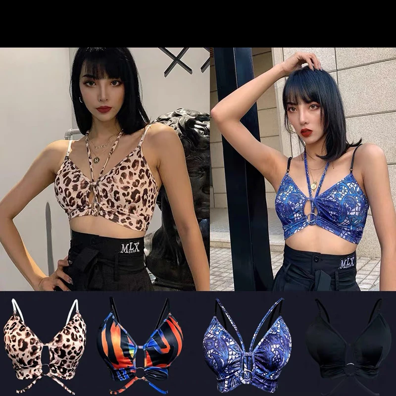 

Latin Dance Top For Women Professional National Standard Dance Clothes Sexy Bra Strap Top Practice Clothes Latin Clothes DQS6453