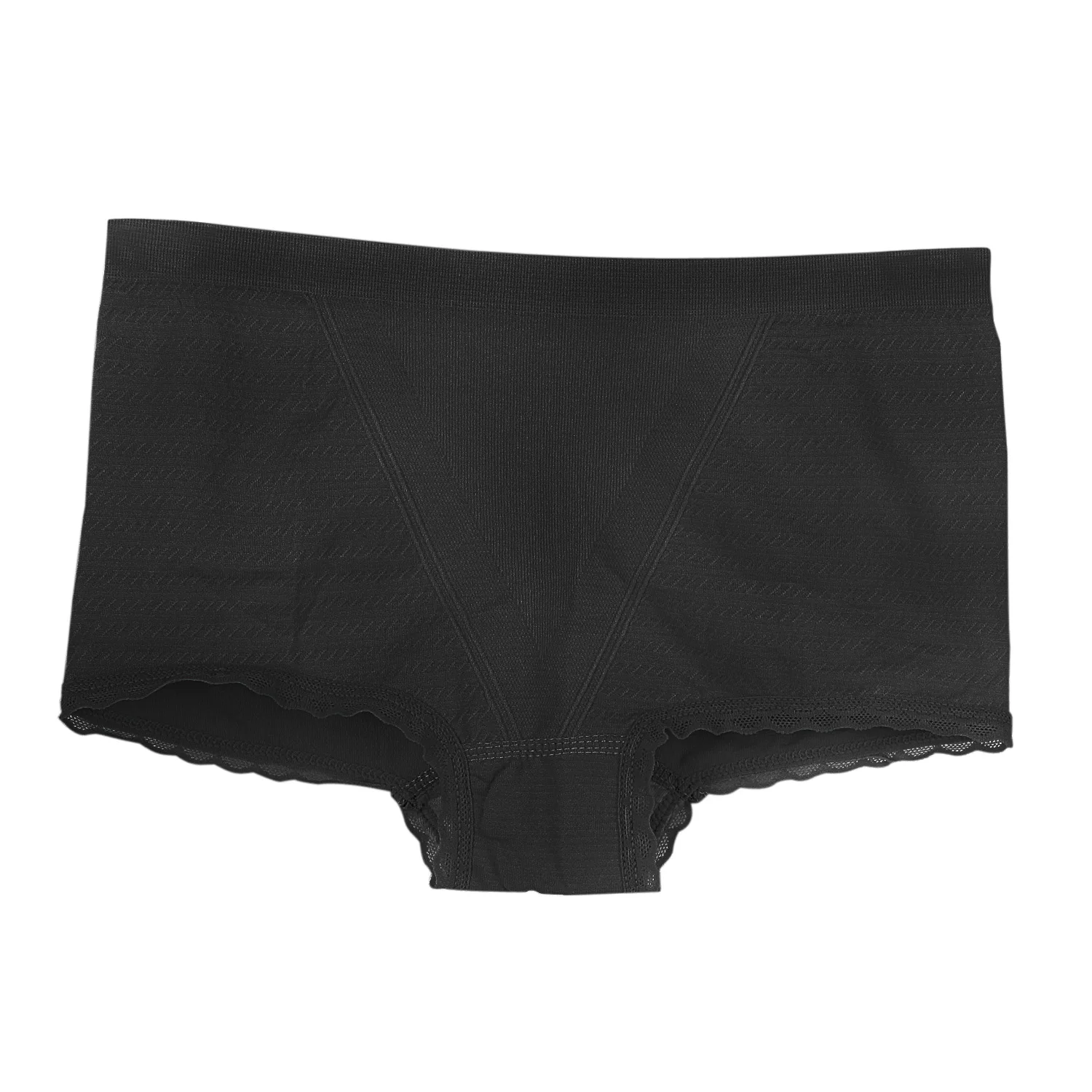 Lace Black Новые 3D соты высокой талией женское нижнее белье сексуальные трусики из хлопка с кружевами бесшовное корректирующее белье трусы для женщин Seluar Dalam - Цвет: Lace Black