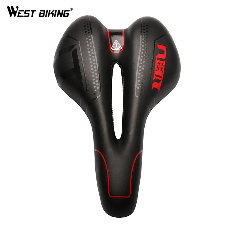 WEST BIKING велосипедное седло нескользящее сидение Силикагель Подушка дышащая Sillin