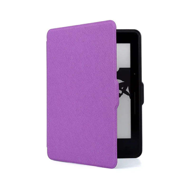 Защитная крышка для Kindle Voyage Обложка 6 дюймов Amazon электронная книга защита из искусственной кожи чехол