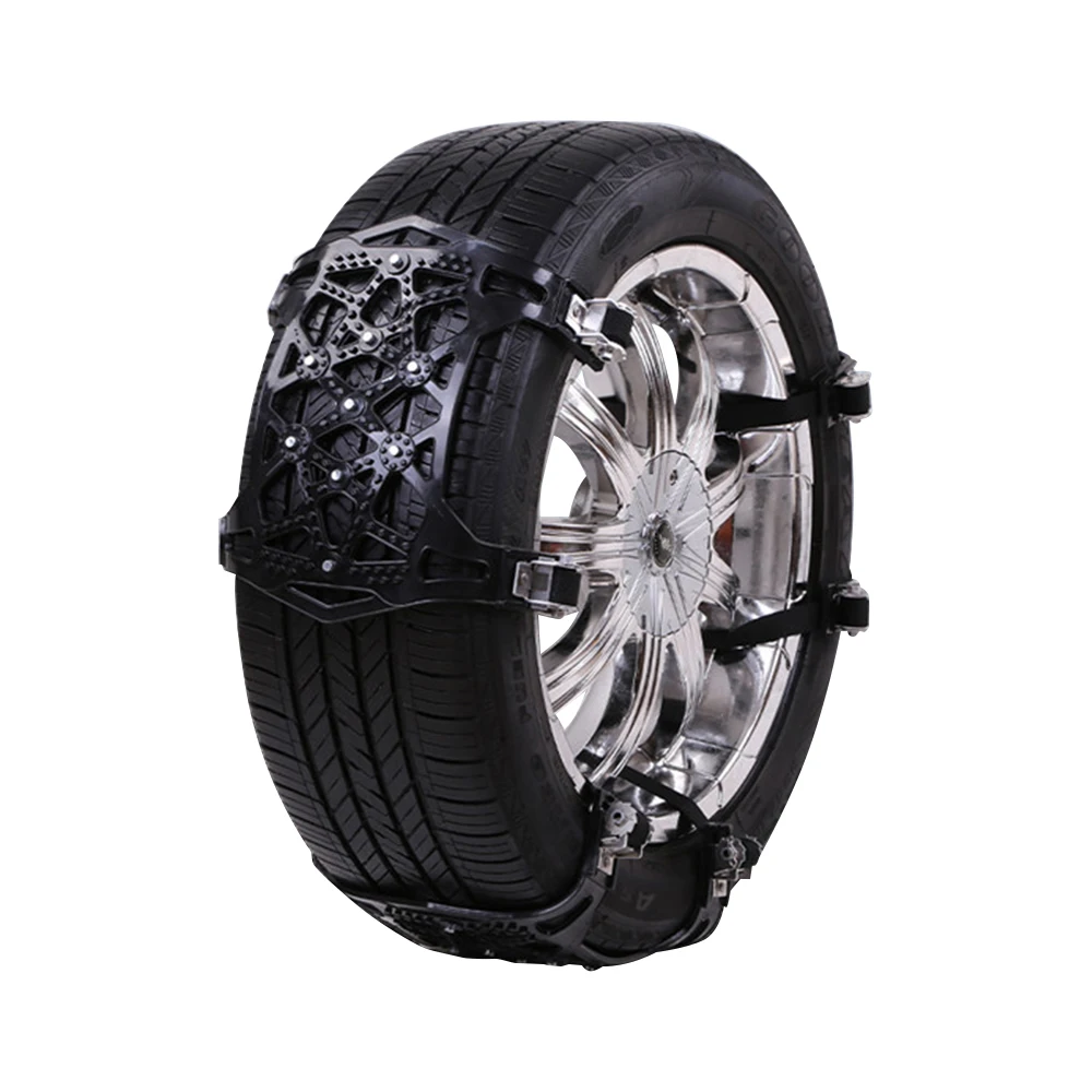 

3Pcs TPU Snow Chains Universal Car Suit Tyre Anti-Skid Chains For SUV Off-road Safety Chains Snow Mud Ground