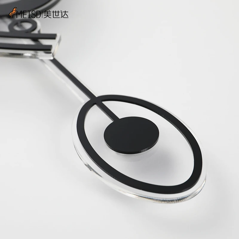 meisd decorative wall clock pendulum modern design wall watch decoration home quartz creative living room horloge free shipping free global shipping
