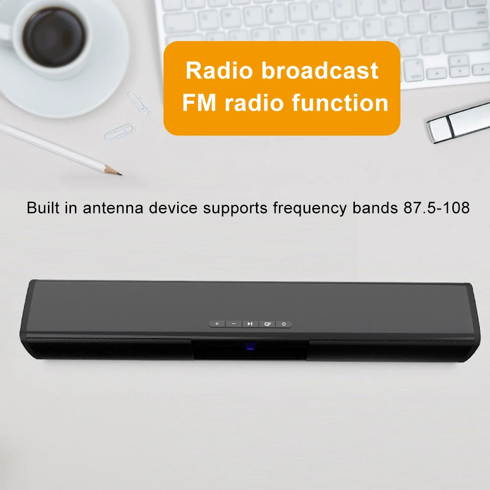 Беспроводная ТВ-звуковая панель BS-28A Bluetooth-Колонка для телевизора сабвуфер ПК