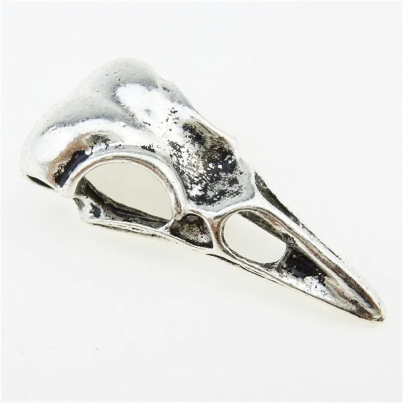 

5pcs Skull Bird Charms Antique Silver Color Pendant Charm DIY Jewelry Making Handmade 12991