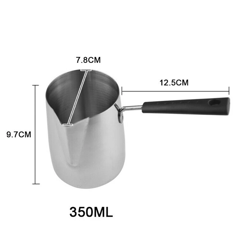 

Stainless steel candle making pot, wax casting pot, 350/600 / 1000ml, stainless steel jug