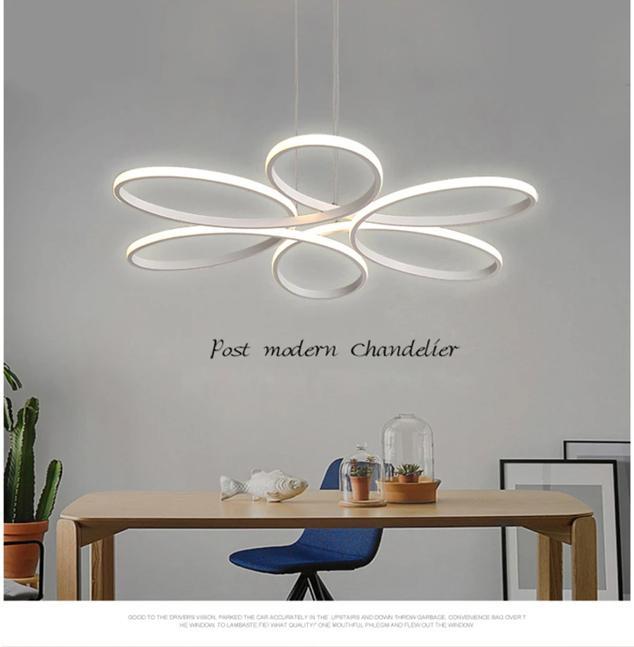 Modern led chandelier lighting for living room bedroom dining room indoor home lustre chandelier lamp AC90v-260v lampadario