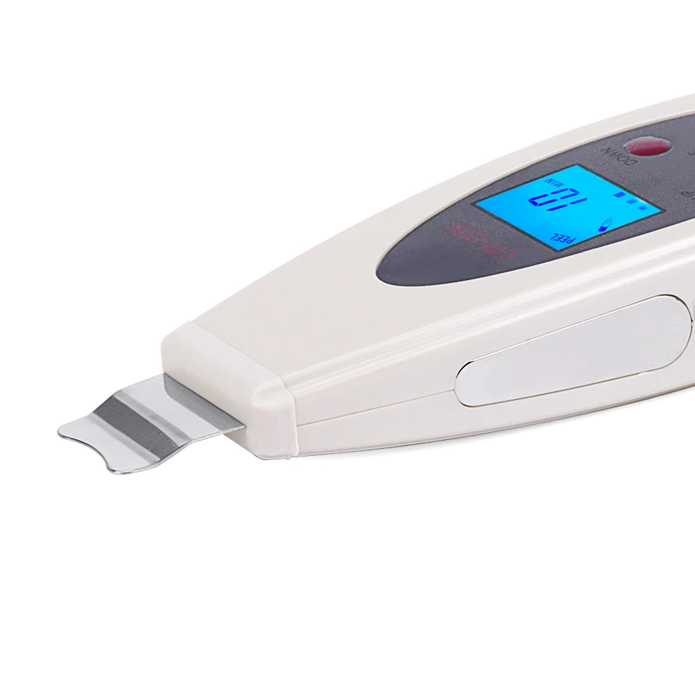 

Ultrasonic Skin Scrubber Cleanser Face Cleansing Acne Removal Facial Massager Ultrasound Peeling Clean Tone Lift
