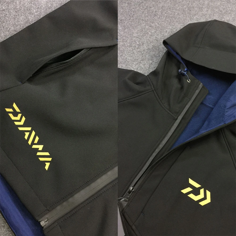 Daiwa новые уличные костюмы для рыбалки мужские теплые куртки одежда для подледной рыбалки ветрозащитная спортивная одежда походная куртка и штаны