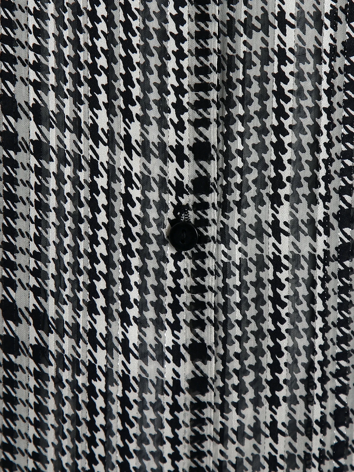 

Women's shirt spring and autumn 2021 popular V-neck plaid long shirt retro striped split chiffon fashion all-match women's top