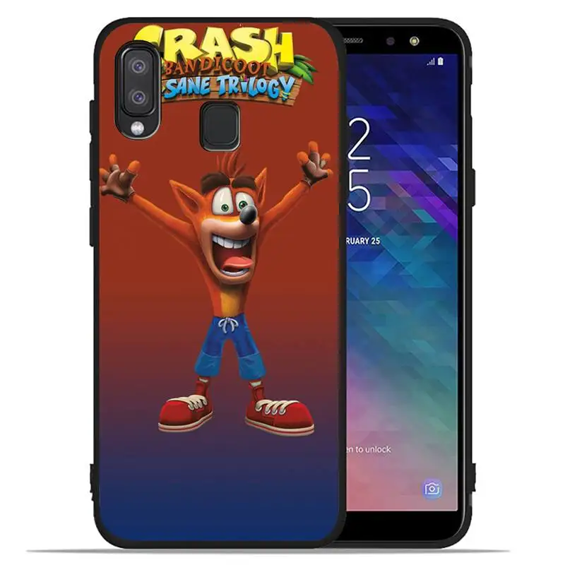 

Hot Game Crash Bandicoot Phone Case for honor 5A 8A 7A 8x 9x 9 10 lite Pro 20 7c 8c PLAY V30 Cover