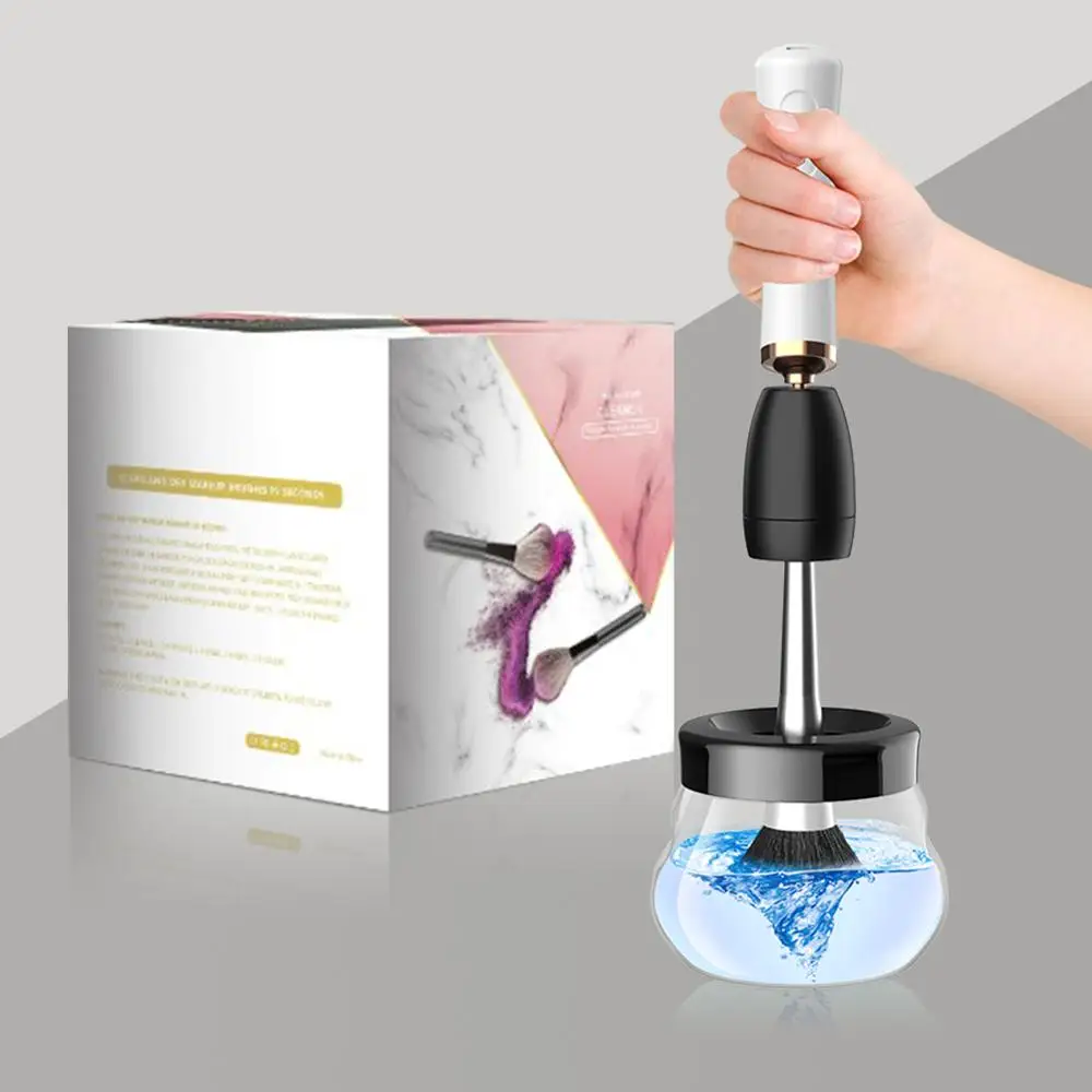 1 шт. электрическая Кисть для макияжа очиститель быстрая стирка и сушка кисти