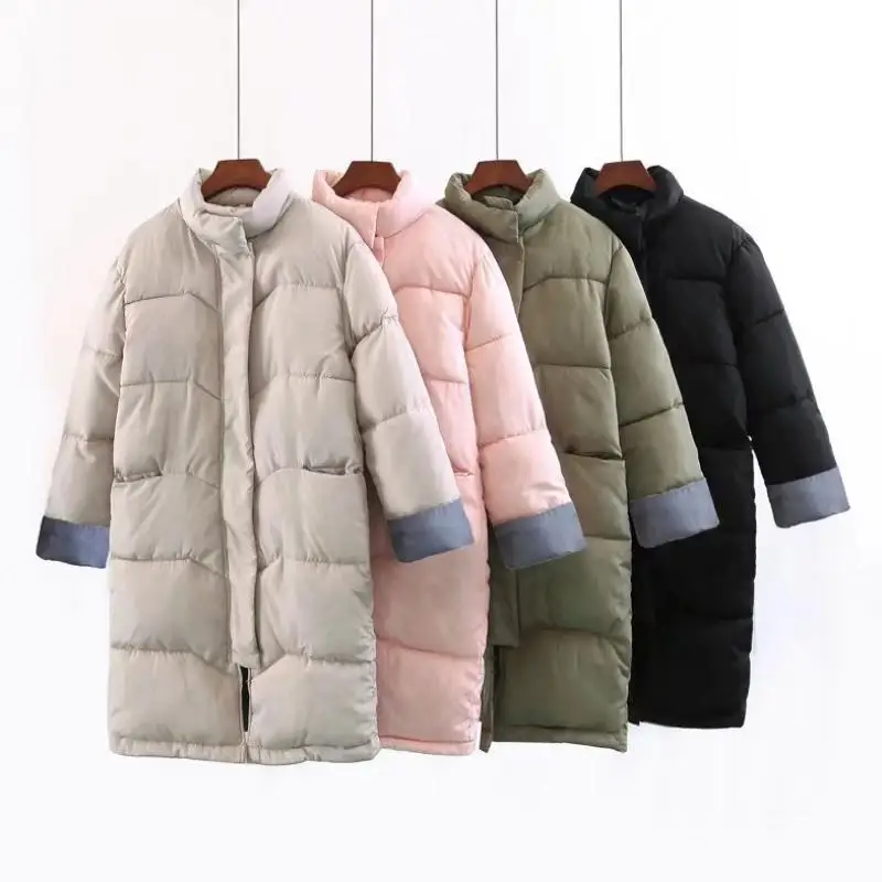 Пуховые парки пальто 2021 новый модный теплый зимний длинный жакет для женщин