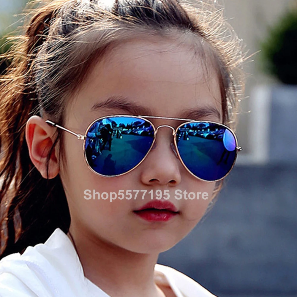 Модные солнцезащитные очки в стиле ретро для мальчиков и девочек детские