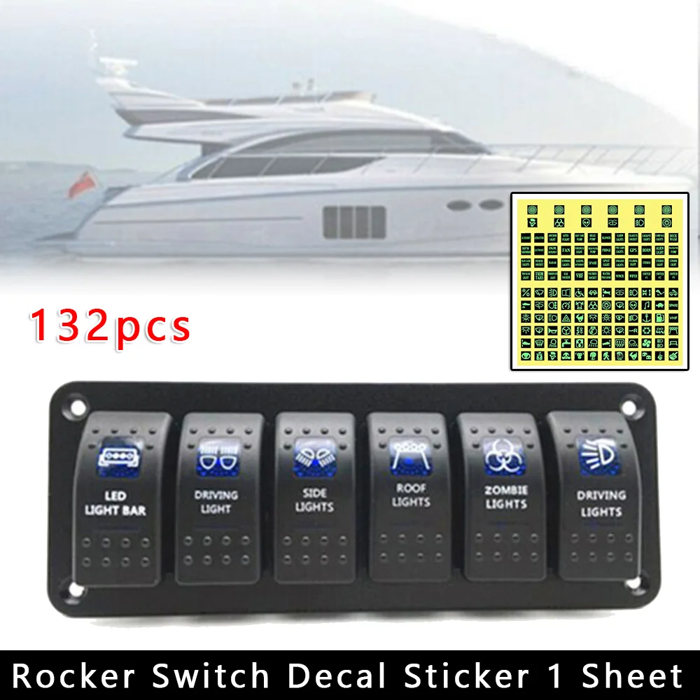 

Panel Sticker Labels Parts 1 Sheet Sticker Universal Circuit Decoration