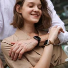 Ремешок кожаный для Apple Watch Series 7, умный браслет для мужчин и женщин, 40 44 42 38 мм, подарок на день рождения