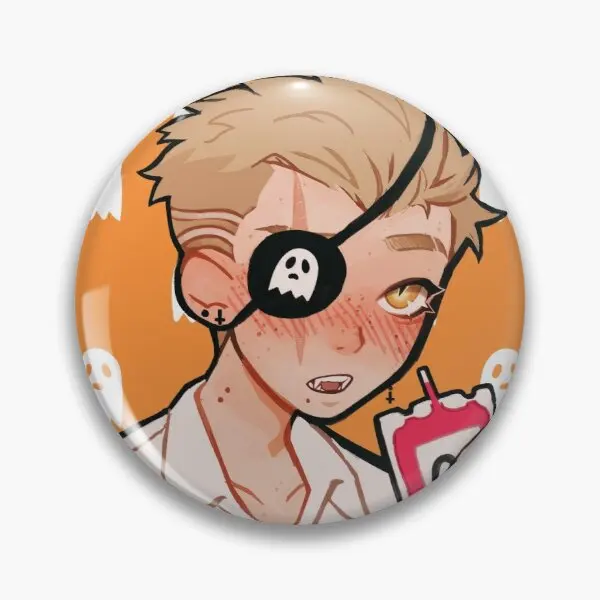 

Vampire Fuyuhiko Halloween Edition Soft Button Pin Cartoon Creative Brooch Clothes Lover Fashion Gift Jewelry Metal Decor Women