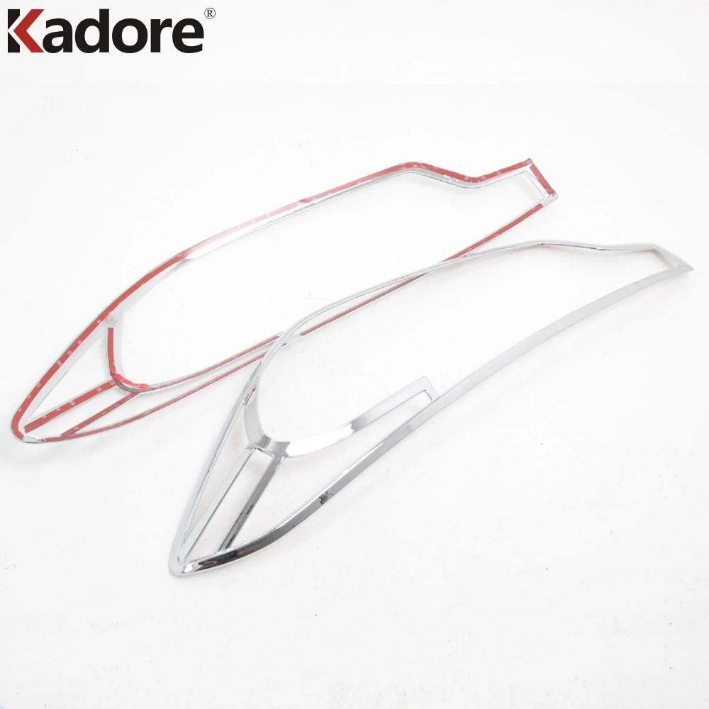 Для Kia Cerato K3 Forte 2012 2013 2014 Высокое качество ABS Хром Передняя фара Крышка рамка планки