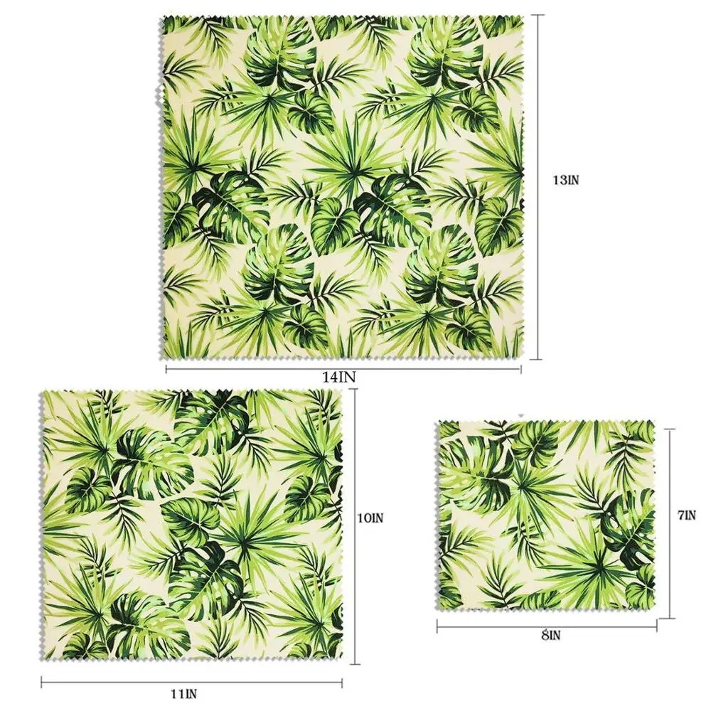 Визуальный сенсорный тропический пальмовый лист пчелиный воск обертывания