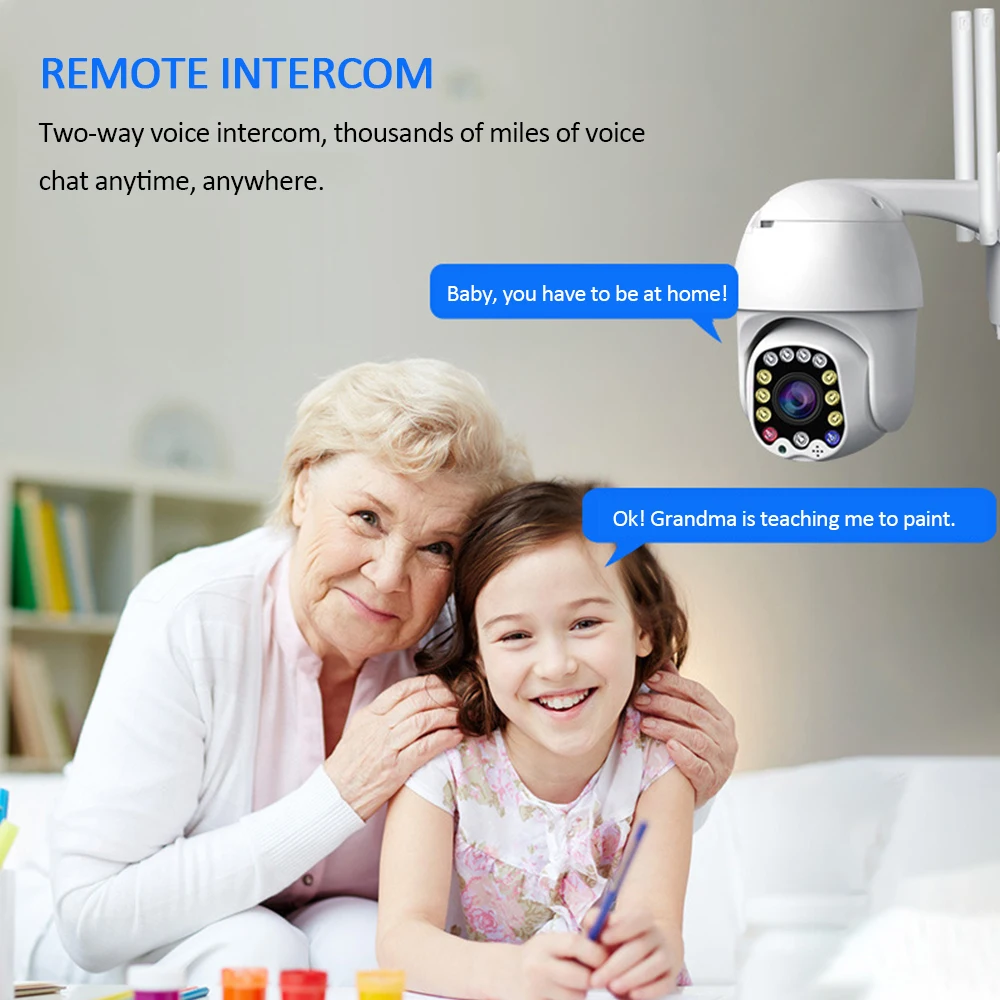 1080P PTZ Wi-Fi камера системы безопасности наружная скорость купольная Беспроводная ip-камера CCTV Pan Tilt 4X Zoom IR сеть наблюдения 720P