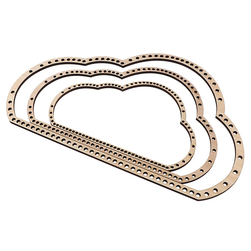 Новинка 3 шт. деревянный вязальный станок в форме облака рукоделие ручная вязка