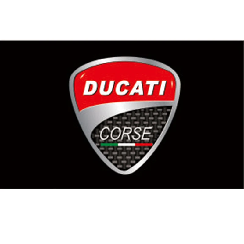 3X5 Ft DUCATI Motorcycle Flag Polyester Printed Flags and Banners for Decor |