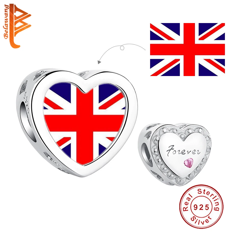 

Женский браслет из серебра 925 пробы, с розовым сердечком