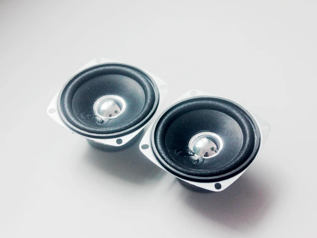 2 шт. 10 Вт 4 Ом 3 дюймовый Полнодиапазонный динамик сделай сам HIFI Громкий для