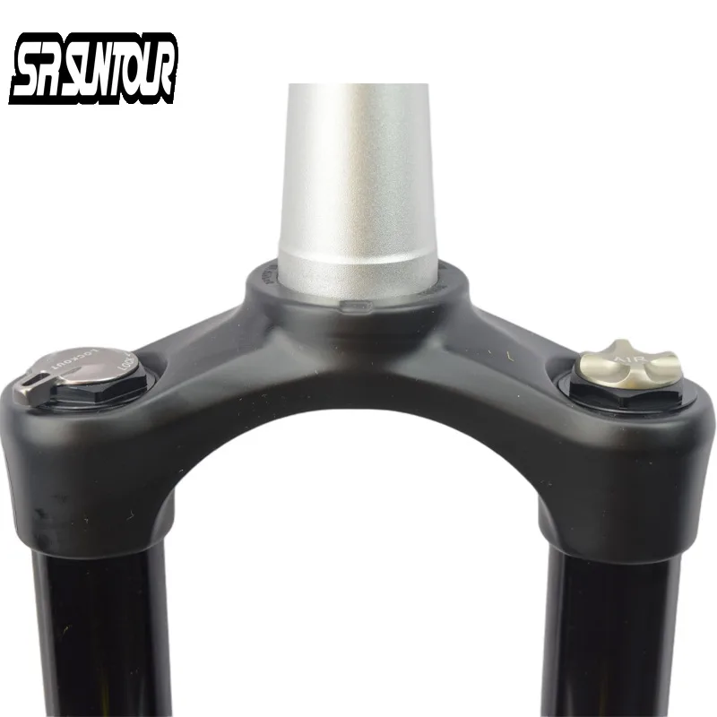 SR SUNTOUR bicycle fork AION spinal tube 27.5 inch MTB stroke 130mm suspension type air damping shock absorber front |