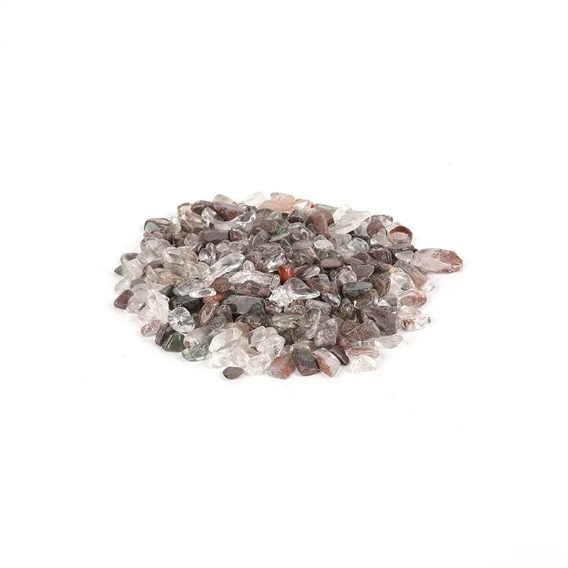 

50g 100g Natural Ghost Phantorn Gravel Crystal Specimen Decor for Aquarium Healing Energy Stone Rock Mineral Home Accessories