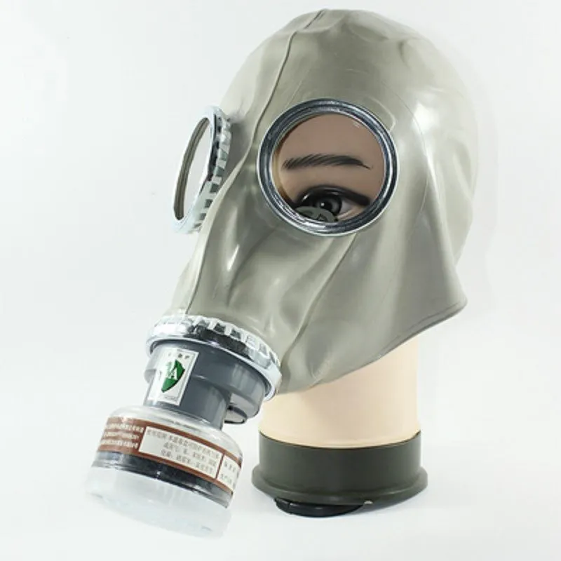 

Chemical Gas Mask Respirator Russian Classic Style Military Rubber Material Full-face Protection Industrial Spray Paint Toxic