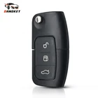 Корпус автомобильного пульта дистанционного управления Dandkey для Ford Focus, Fiesta, C-Max, S-Max, Ka, Mondeo, Galaxy