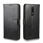 Чехол-книжка для OnePlus 7, 6, 5, 3, 7T, 6T, 5T, 3T Pro, кожа, силиконовый