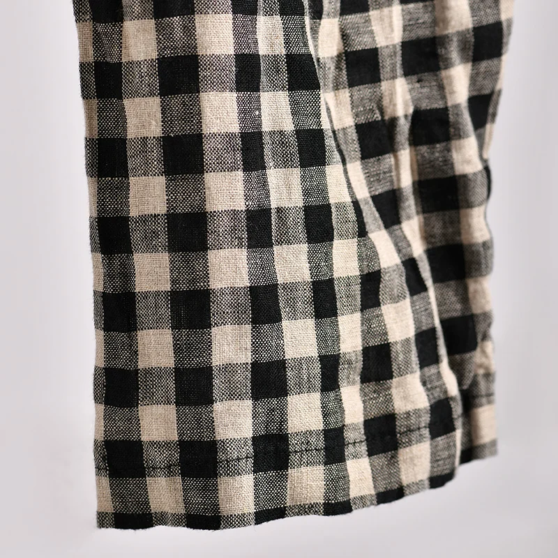 MICOCO W6030 свежий художественный круглый воротник двубортный черный и белый