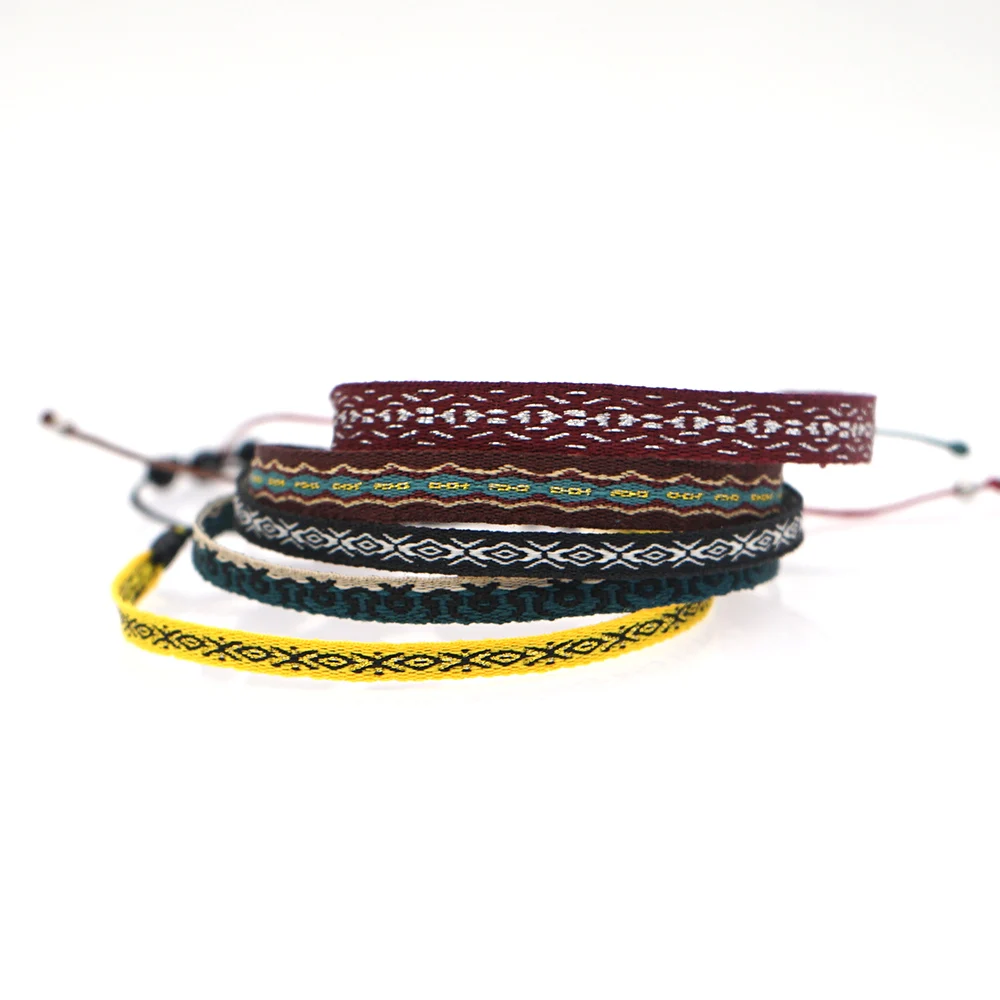 Женские винтажные браслеты в стиле бохо GO2BOHO плетеный веревочный браслет