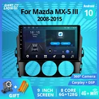 Автомагнитола 2DIN Android 10 для Mazda MX-5 III 3 NC 2008-2015, 8 ядер, 6 ГБ + 128 Гб, автомобильное радио, GPS-навигация, автомобильный видеоплеер с Bluetooth